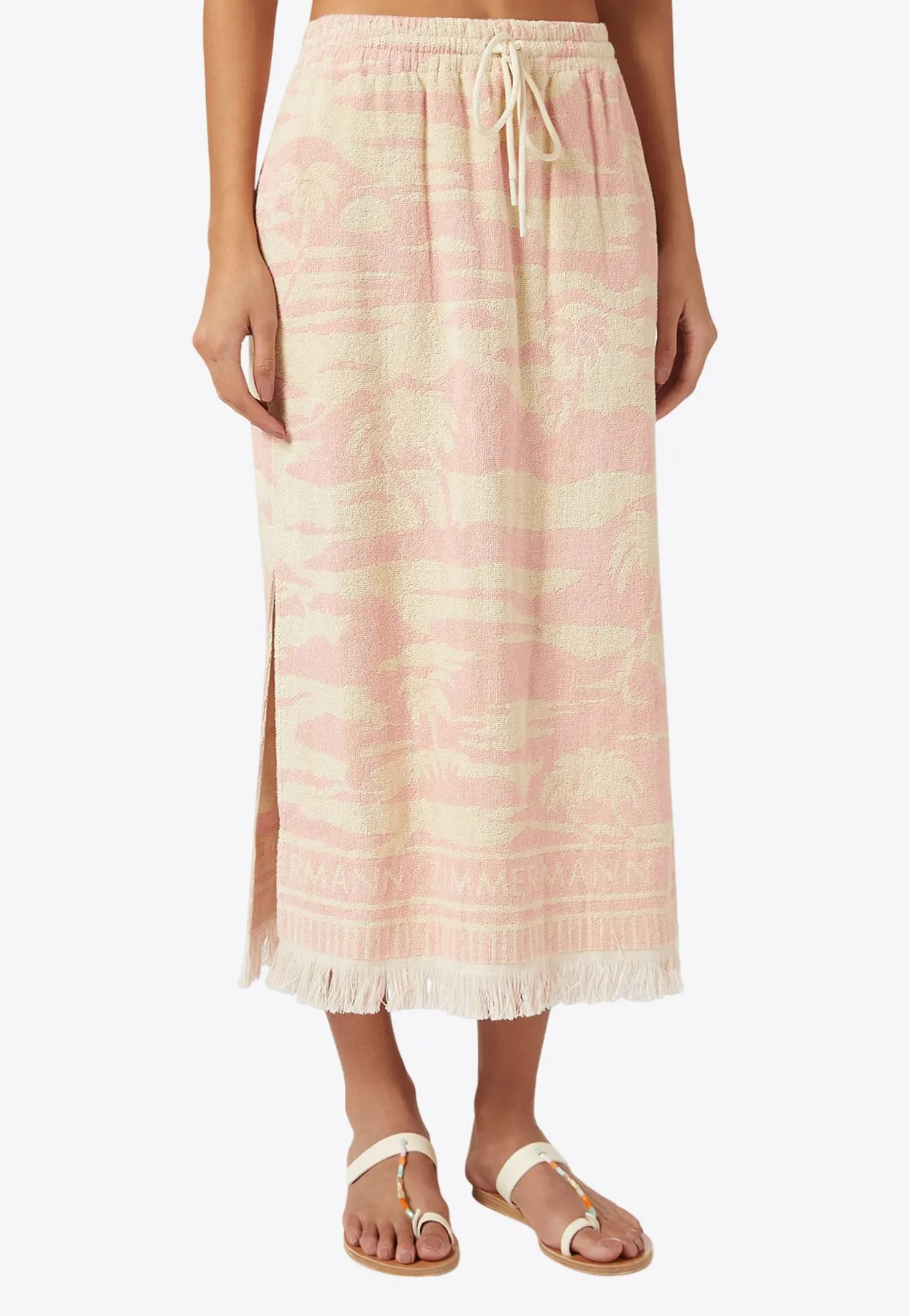 Maxine Toweling Midi Skirt