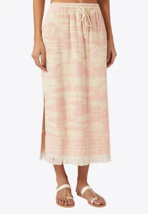 Maxine Toweling Midi Skirt