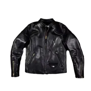 Men's Biker Leather Jacket
