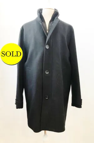 Men's Burberry Wool Coat Size Xl