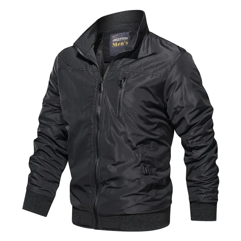 Men's Spring Autumn Military Coats Fashion Army Casual Outerwear