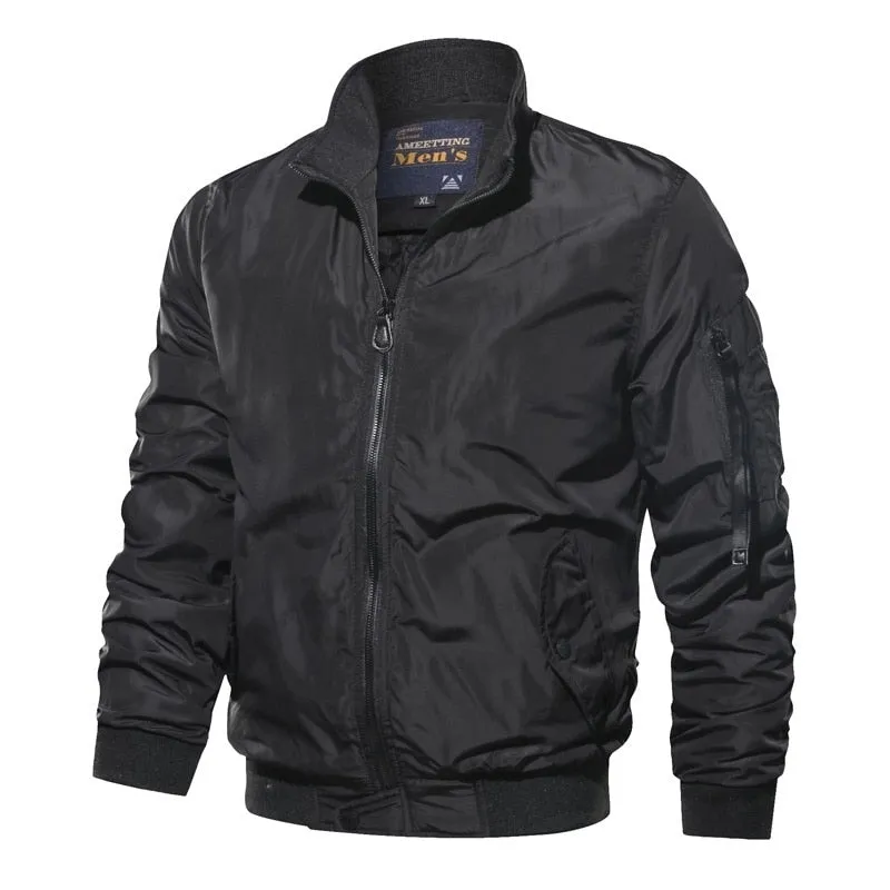 Men's Spring Autumn Military Coats Fashion Army Casual Outerwear