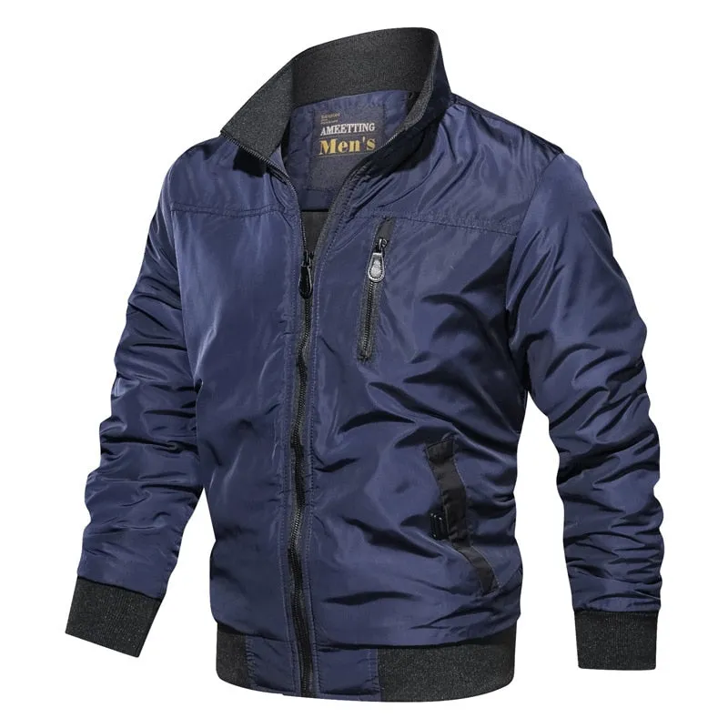 Men's Spring Autumn Military Coats Fashion Army Casual Outerwear
