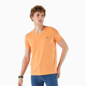 Men's V-Neck Pima Cotton Jersey T-Shirt