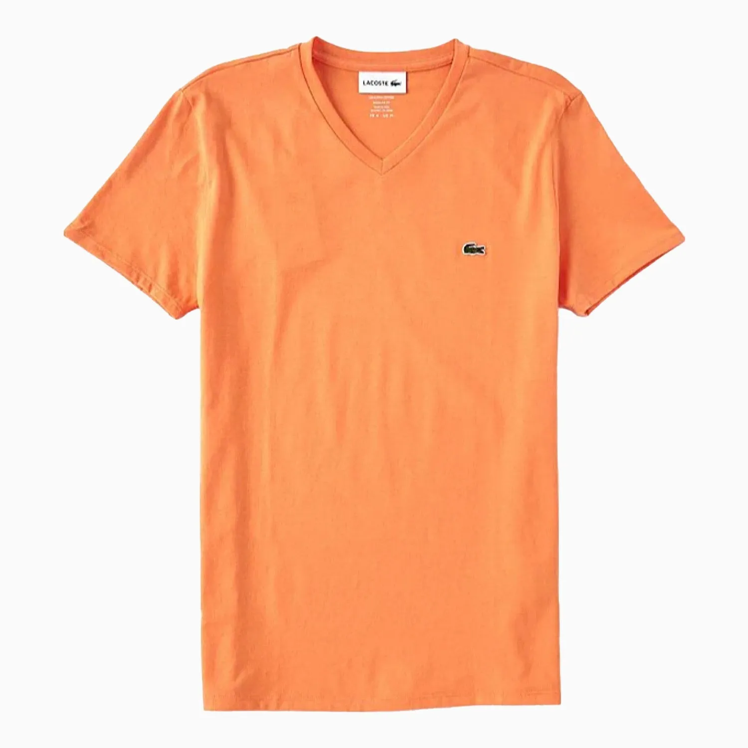 Men's V-Neck Pima Cotton Jersey T-Shirt