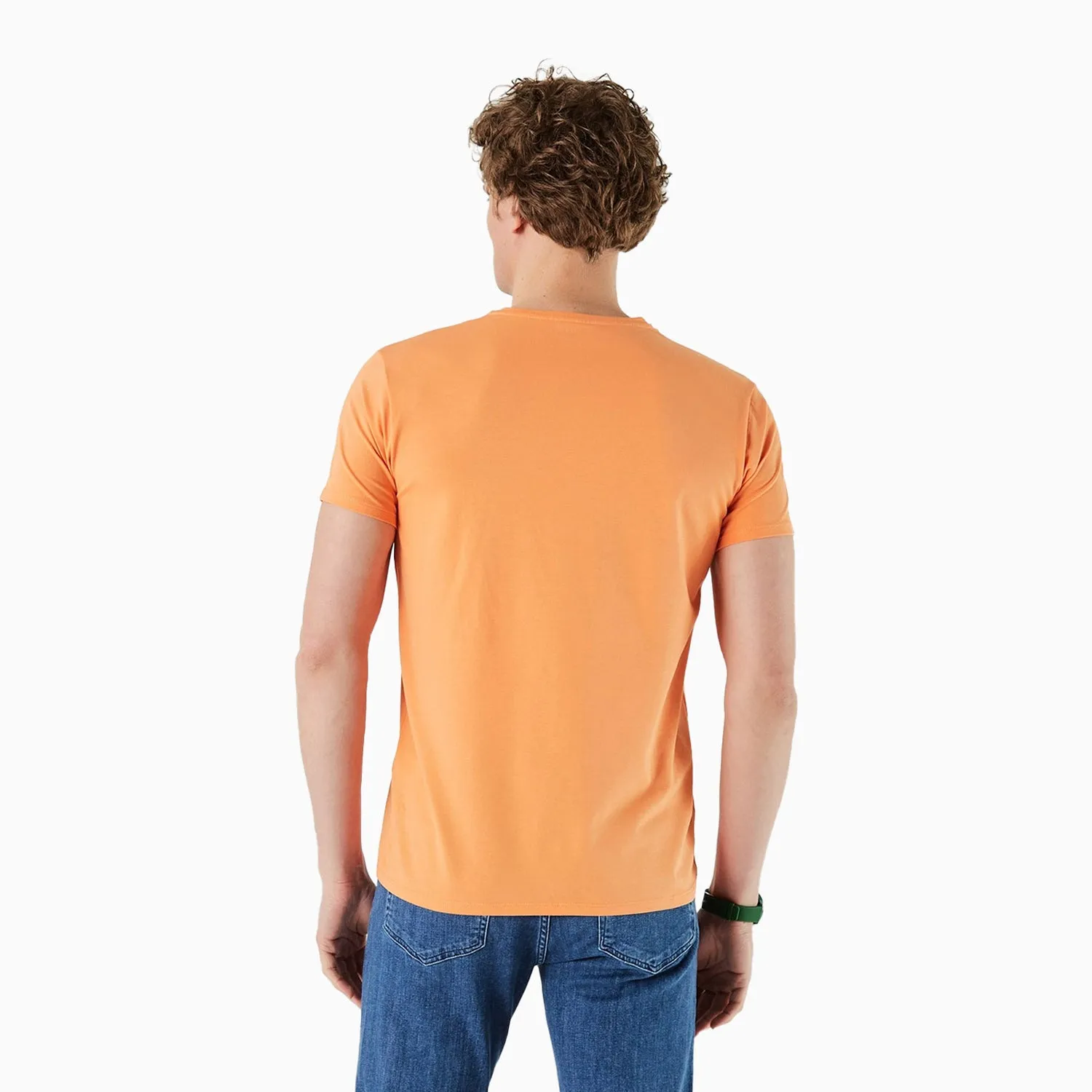 Men's V-Neck Pima Cotton Jersey T-Shirt