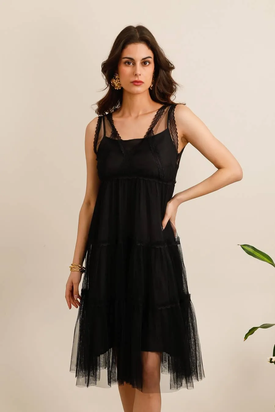 Midi Tulle Dress