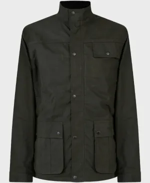 Mish Mash 3050 Utilis Wax Jacket Olive