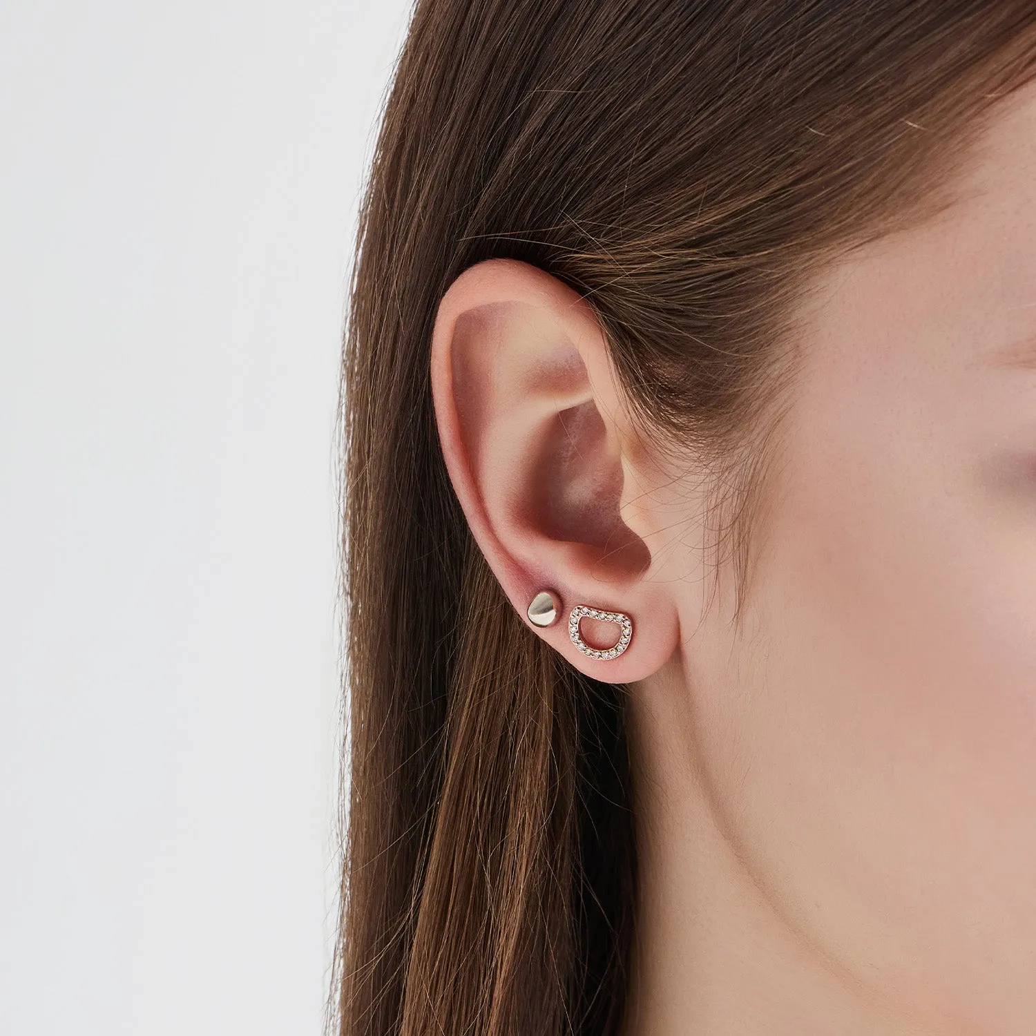 Miss. Doux Gold One-sided Earring JDREN5S06XX