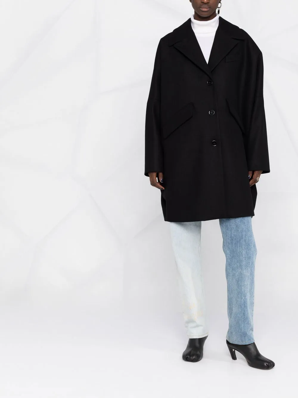 MM6 Maison Margiela Coats Black