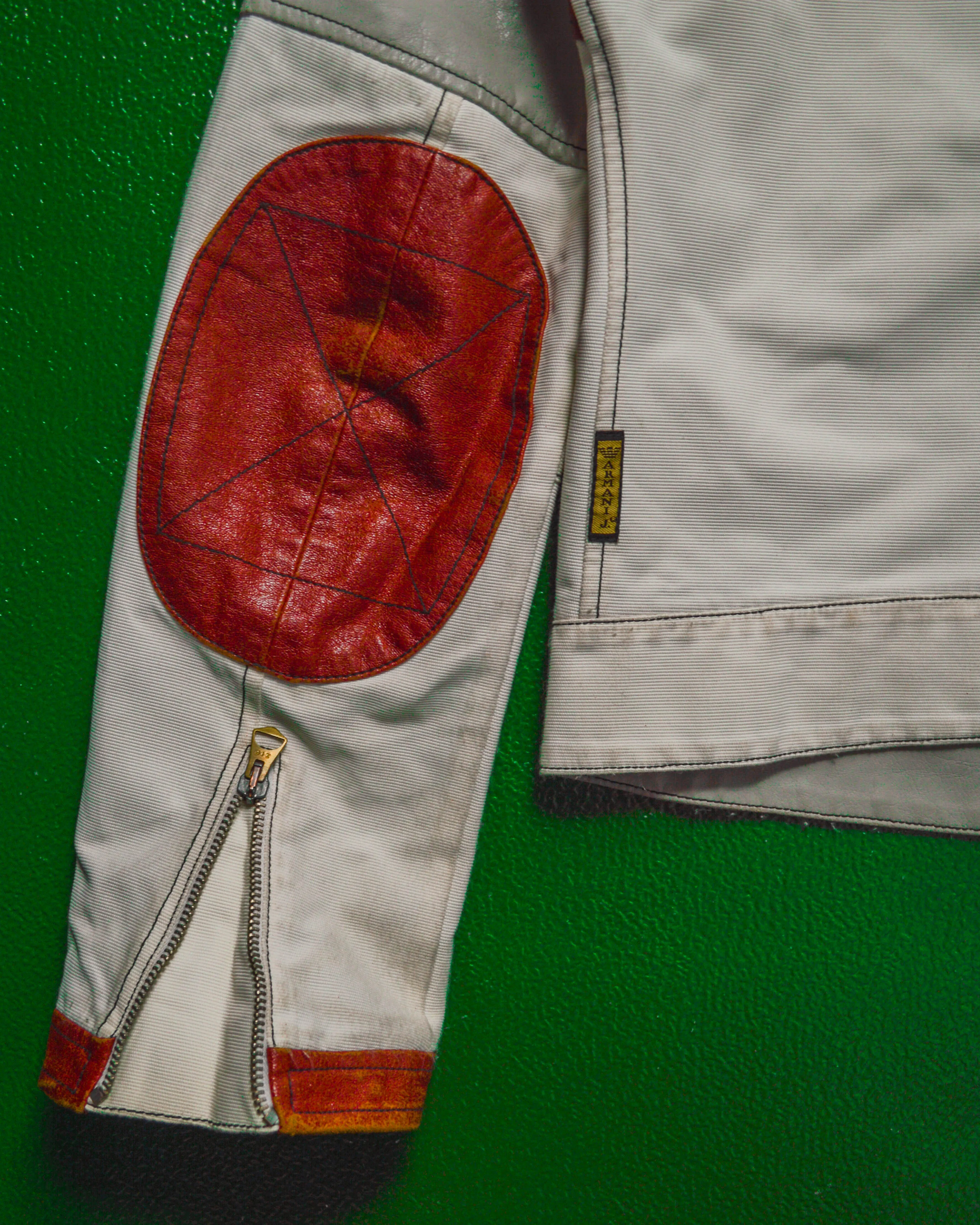 Moto Racer / Biker Style Panelled Jacket (~M~)
