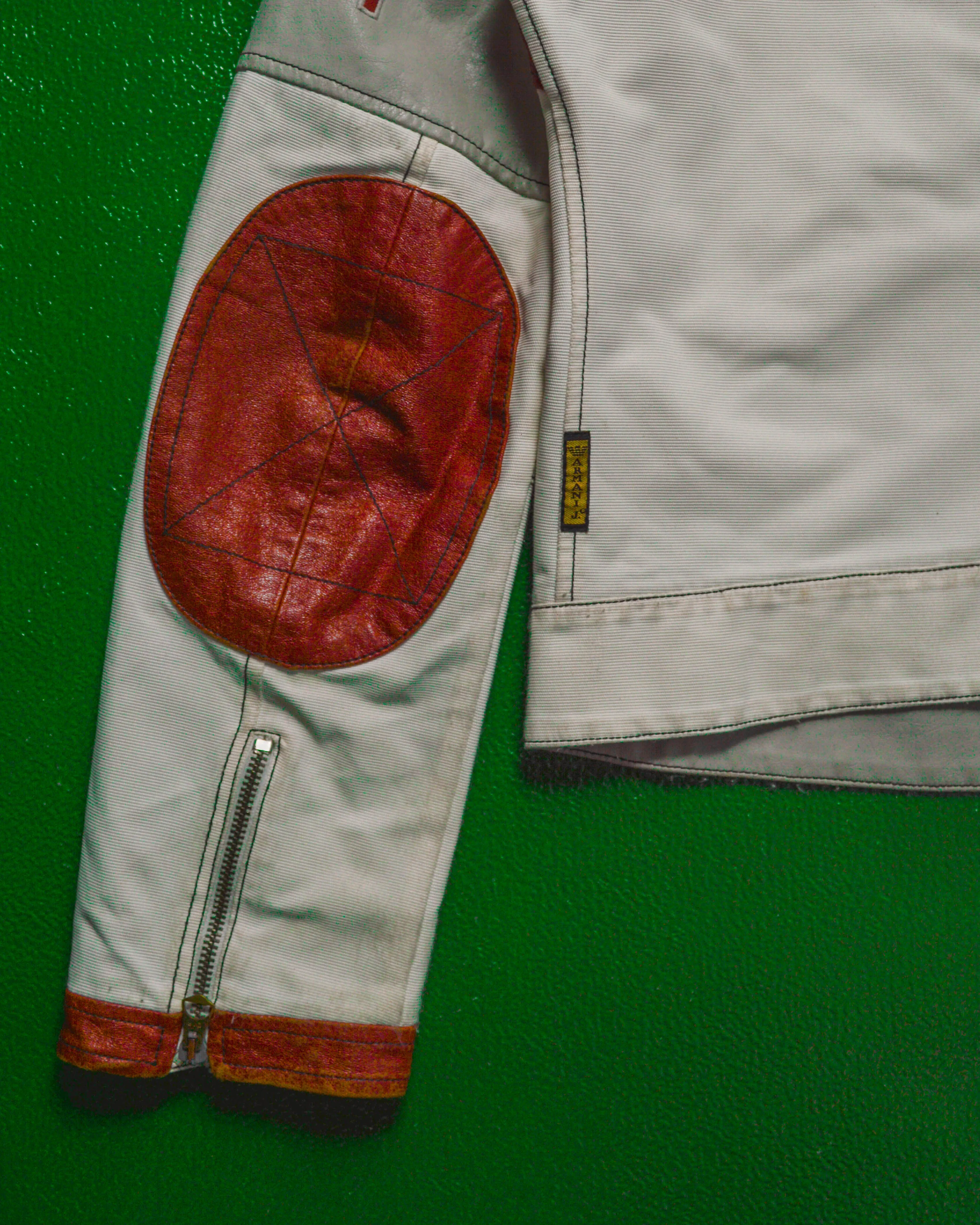 Moto Racer / Biker Style Panelled Jacket (~M~)