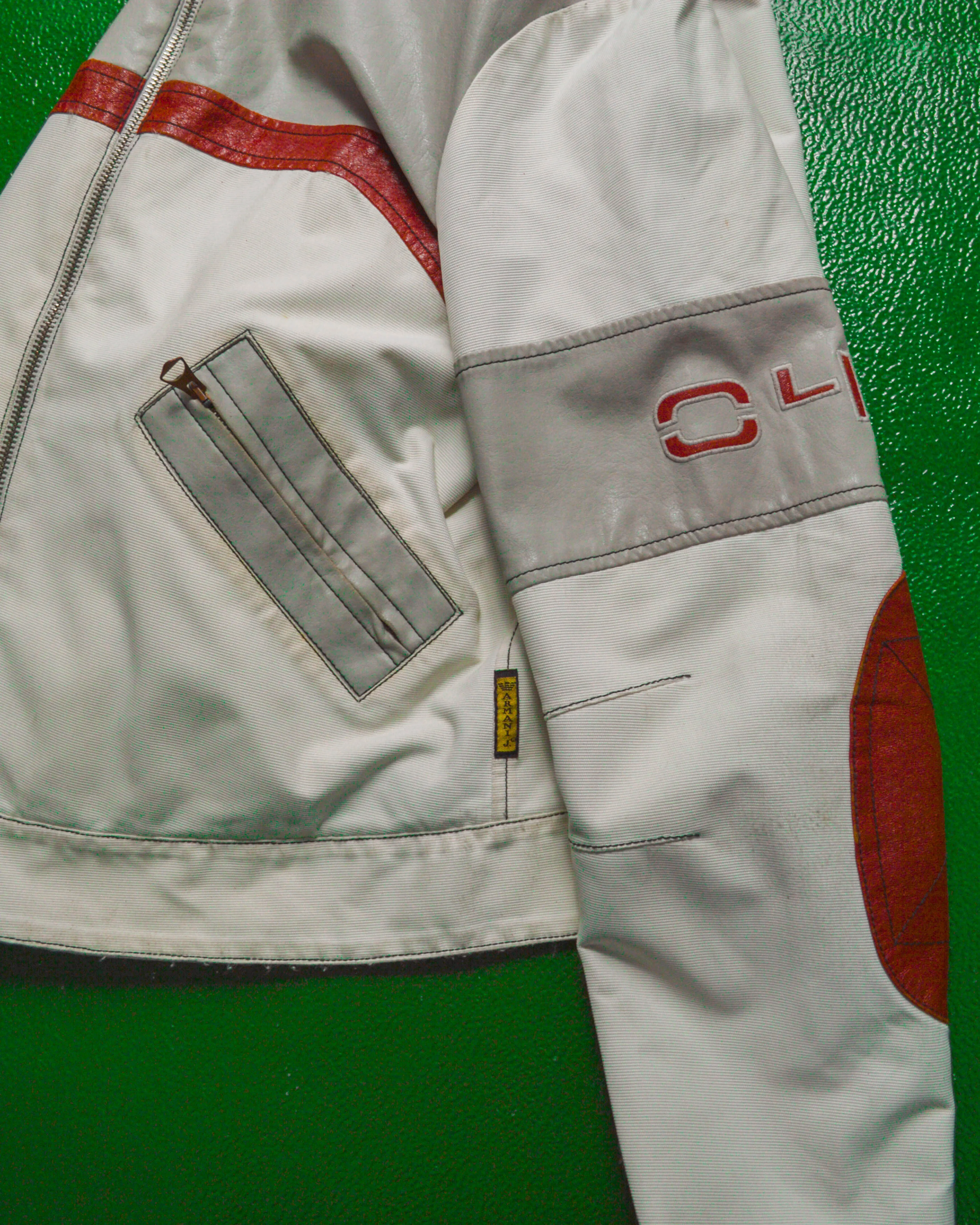 Moto Racer / Biker Style Panelled Jacket (~M~)