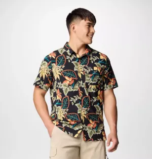 M's Tech Trail Utility Printed Woven Short Sleeve