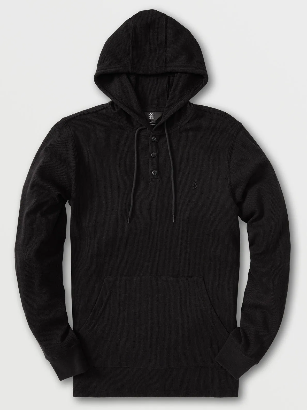 Murph Thermal Long Sleeve Tee - Black
