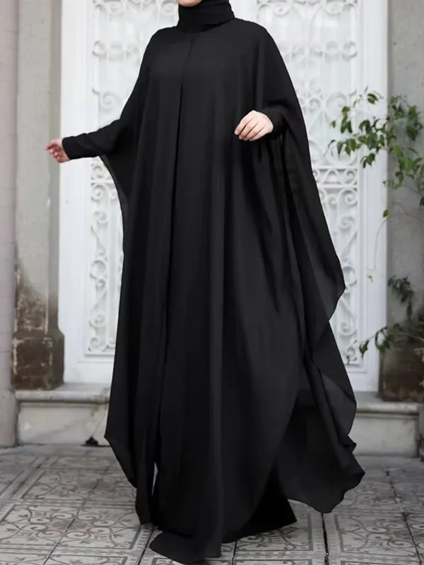 Muslim Dresses Robe Abaya Long Sleeve Dress