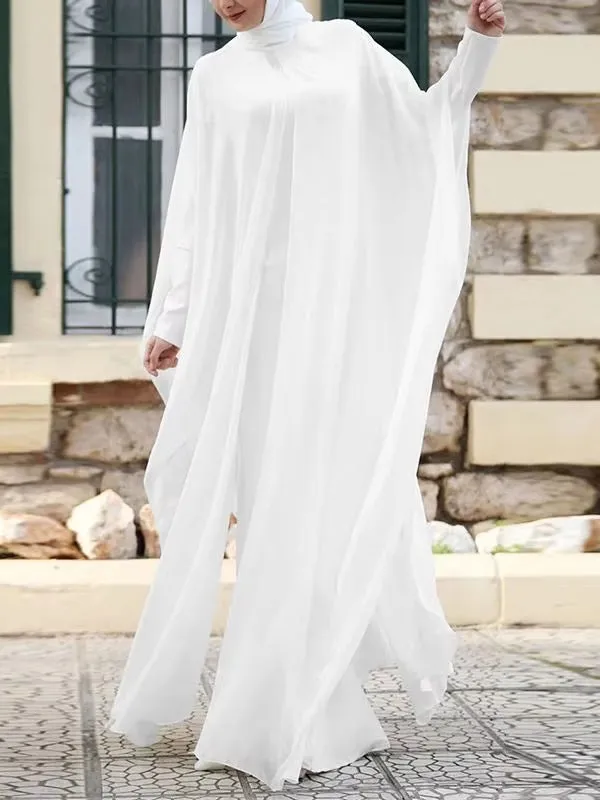 Muslim Dresses Robe Abaya Long Sleeve Dress