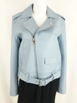 NEW Theory Leather Moto Jacket Size Small