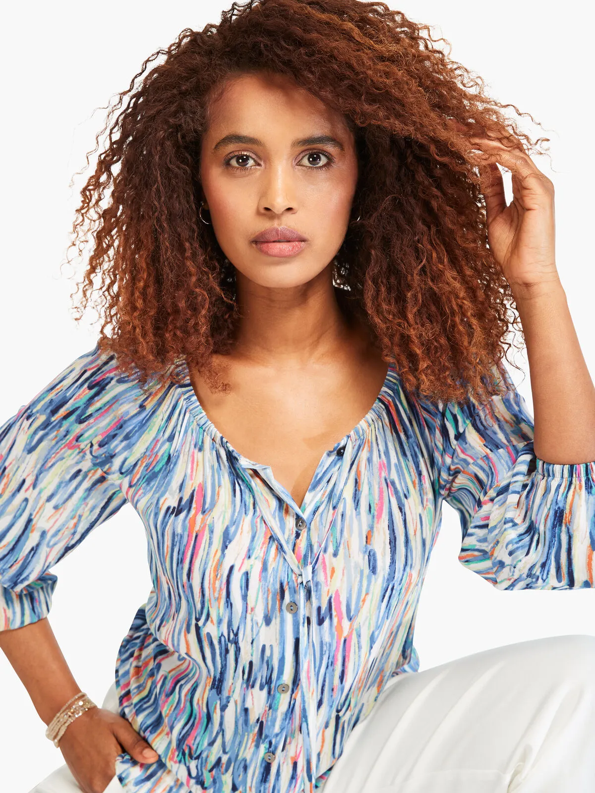 Nic Zoe Toucan Shirt