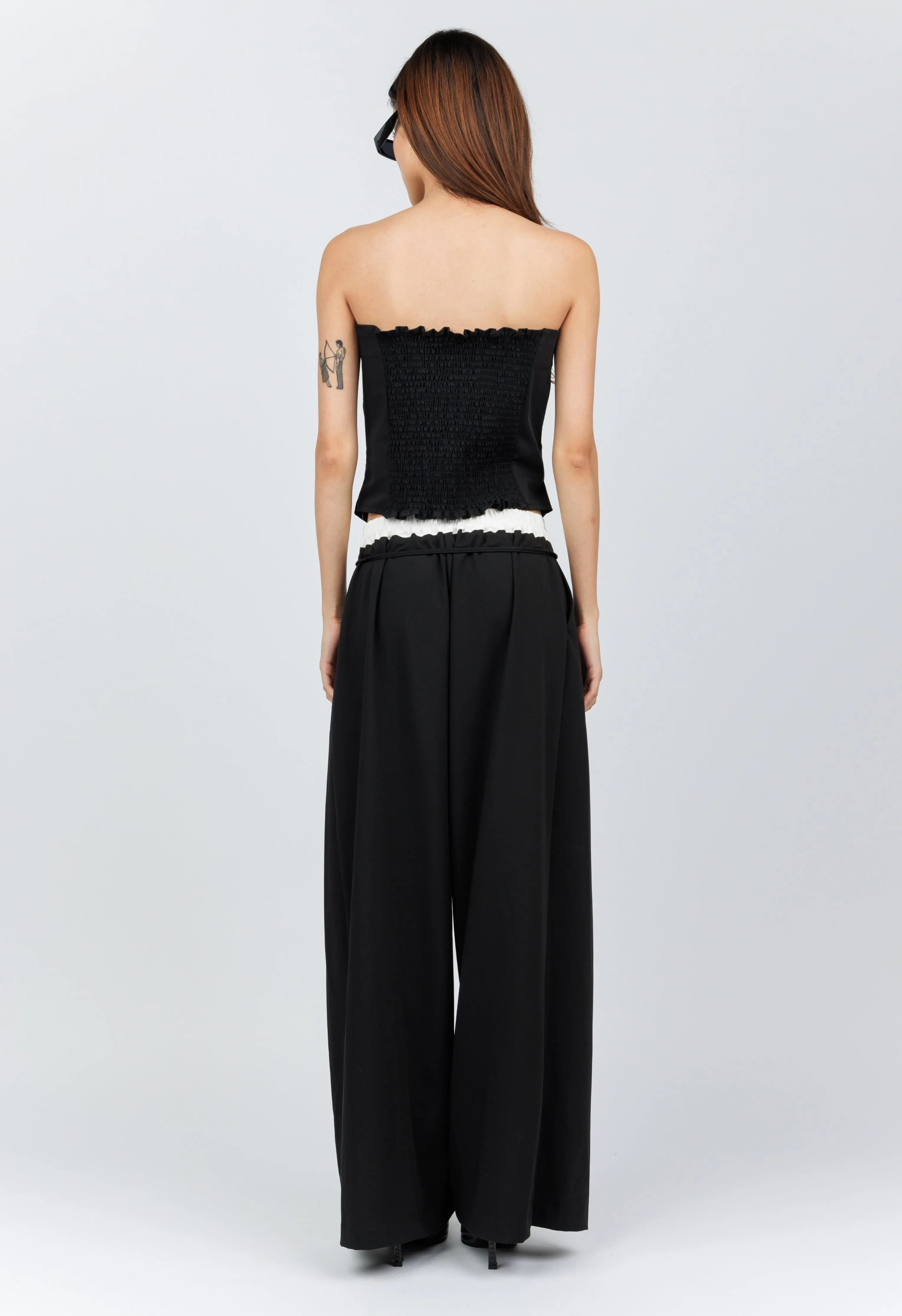 Nico Button Down Top in Onyx