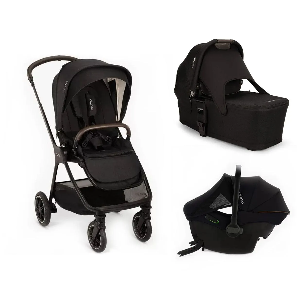 Nuna MIXX Next URBN Travel System (Caviar)