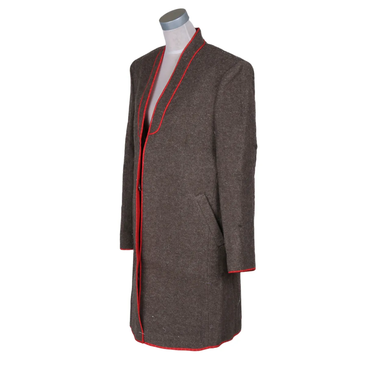 Nuristani Men's Coat in Chocolate Brown Nk-064
