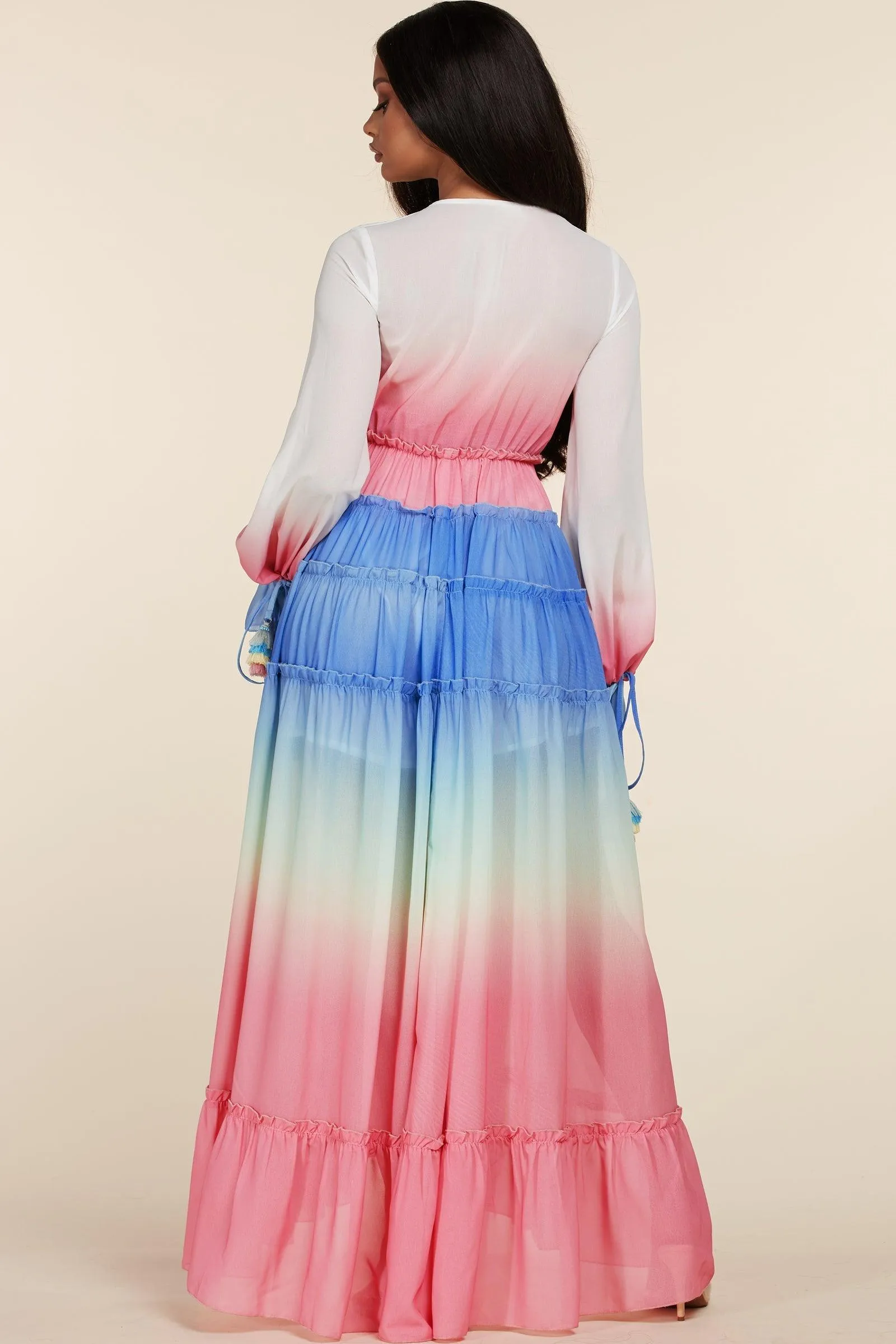 OMBRE MAXI DRESS