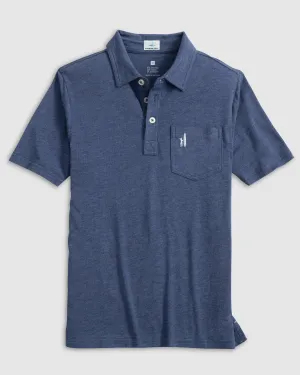 Original 4-Button Jr. Polo - Heathered Oceanside