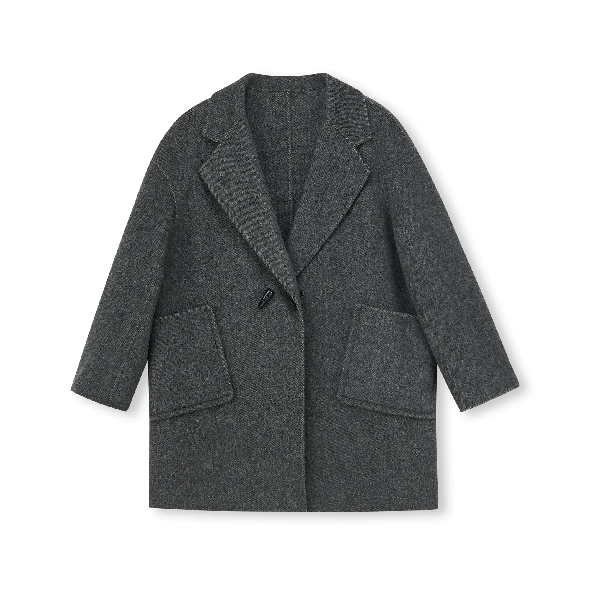 Oversized Wool and Cashmere Coat