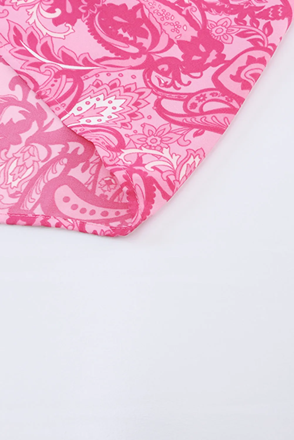 Paisley Boho Ruffle Tiered Maxi Dress
