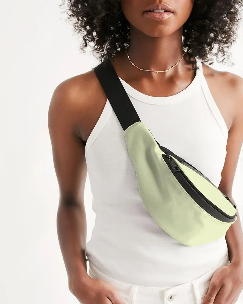 Pale Pastel Yellow Warm Green Belt Bag | Bright Pale Pastel Yellow Warm Green | C8M0Y30K0