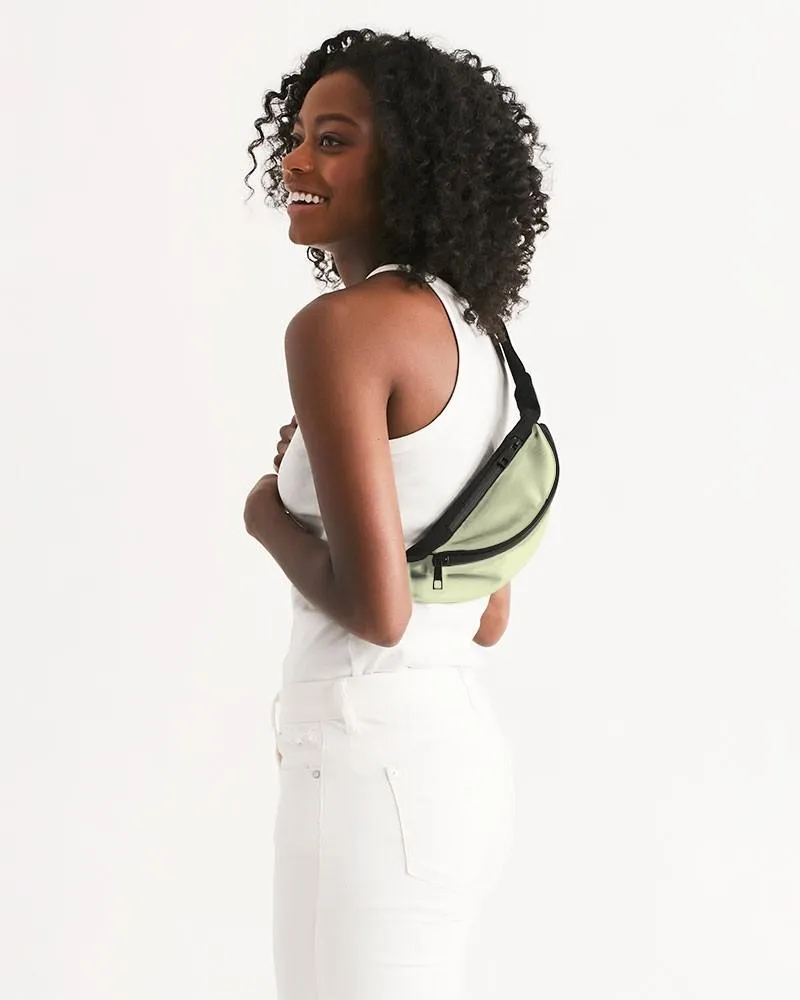 Pale Pastel Yellow Warm Green Belt Bag | Bright Pale Pastel Yellow Warm Green | C8M0Y30K0