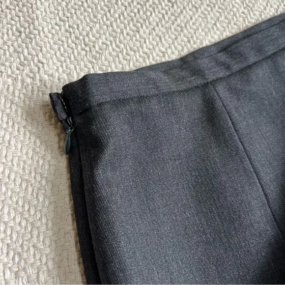 Pendleton Wool Charcoal Grey Midi Skirt size 14