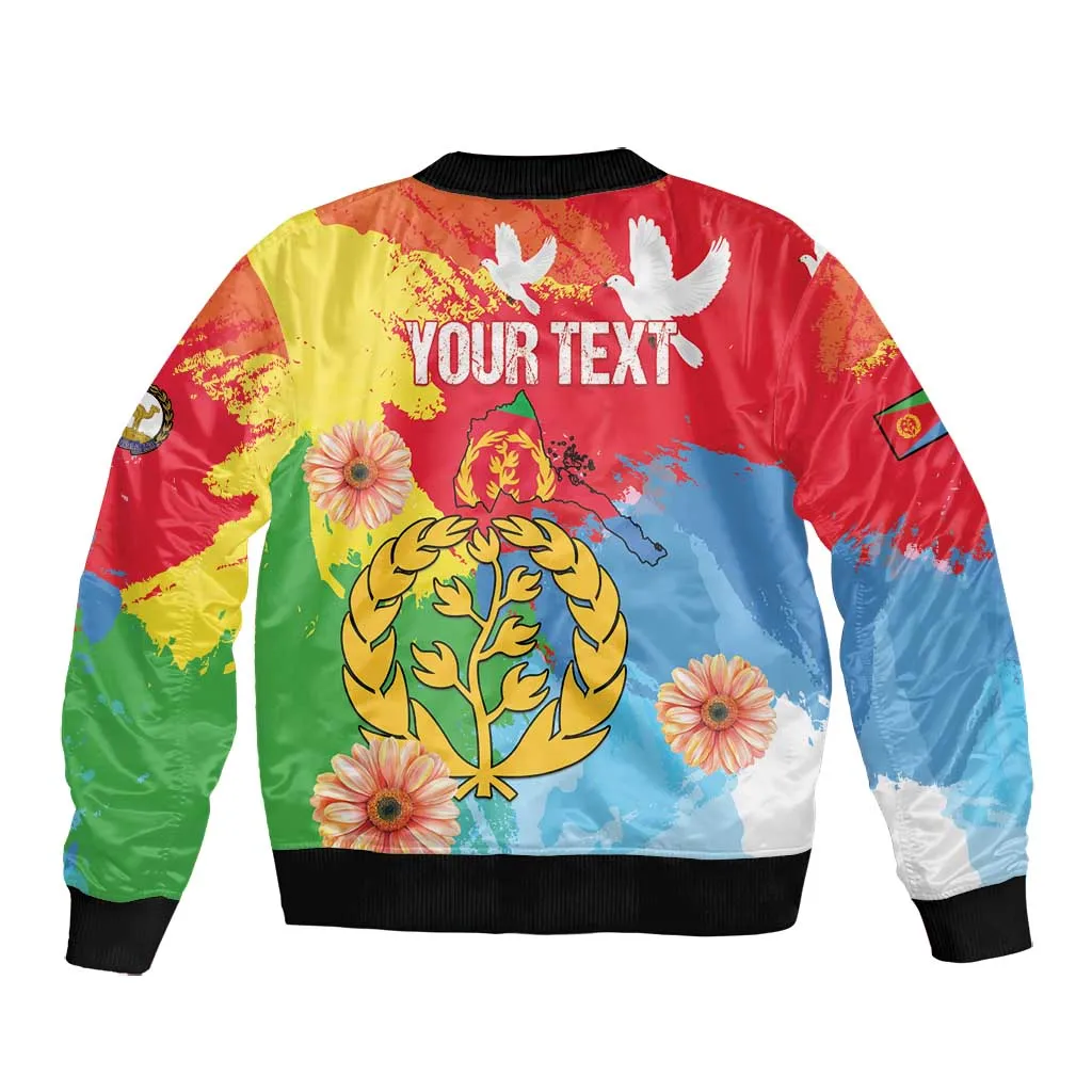 Personalised Eritrea Bomber Jacket Happy Independence Day LT15