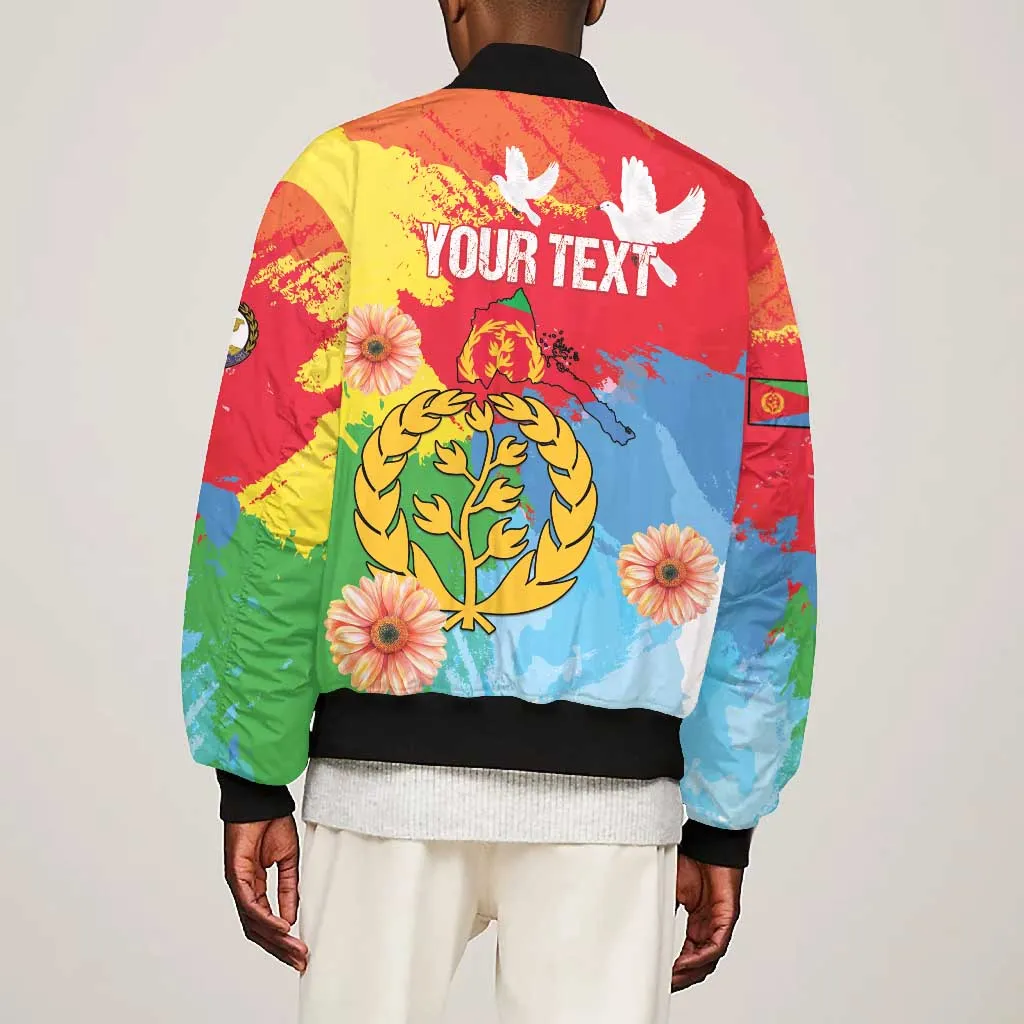 Personalised Eritrea Bomber Jacket Happy Independence Day LT15