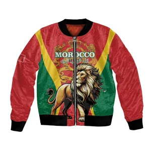 Personalised Morocco Bomber Jacket Barbary Lion - Proclamation Day LT15