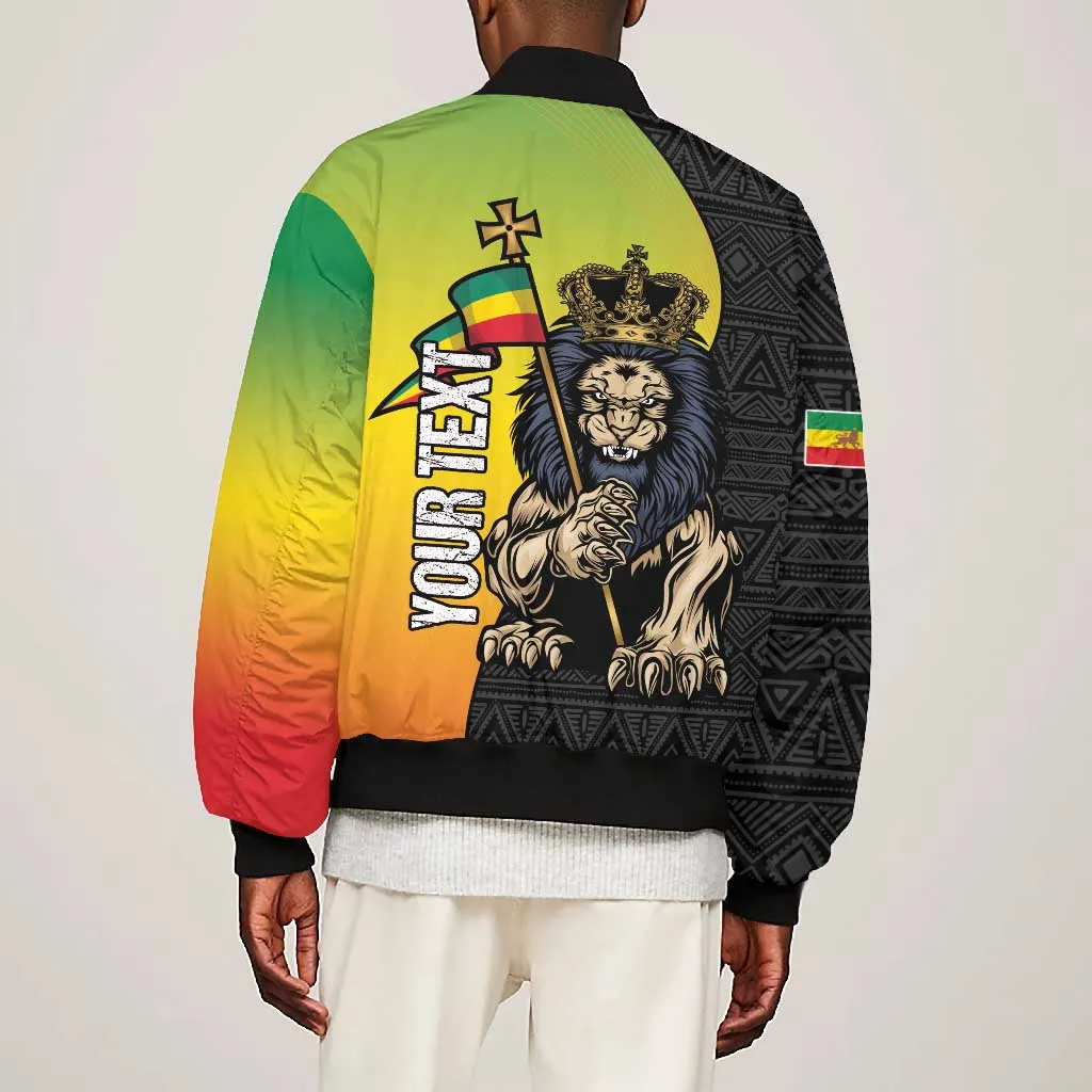 Personalized Ethiopia Bomber Jacket Happy National Day LT15