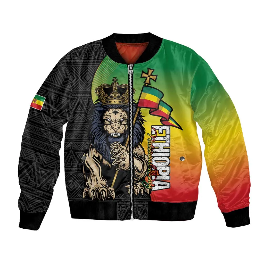 Personalized Ethiopia Bomber Jacket Happy National Day LT15