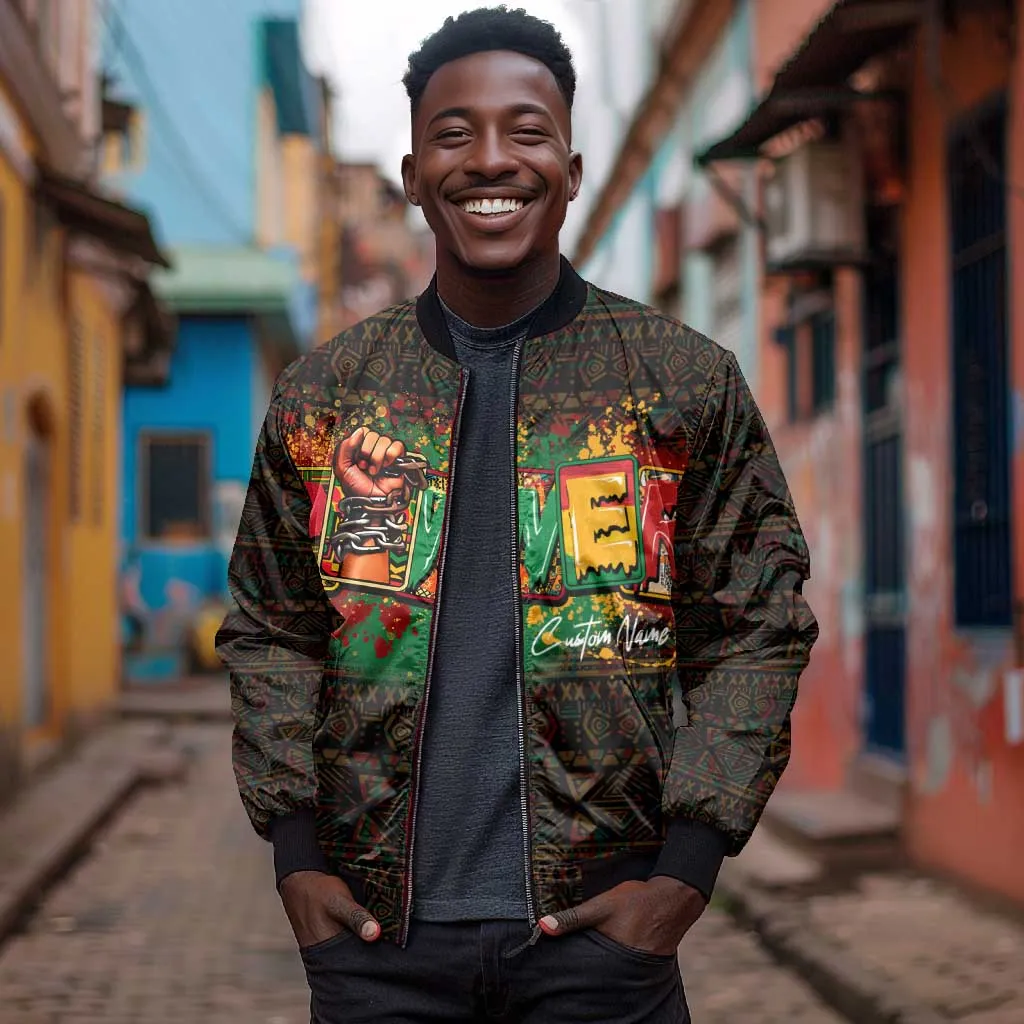 Personalized Power African Bomber Jacket DT02