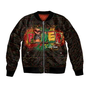 Personalized Power African Bomber Jacket DT02