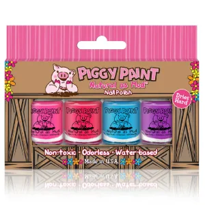 Piggy Paint Barn 4 Pack Mini
