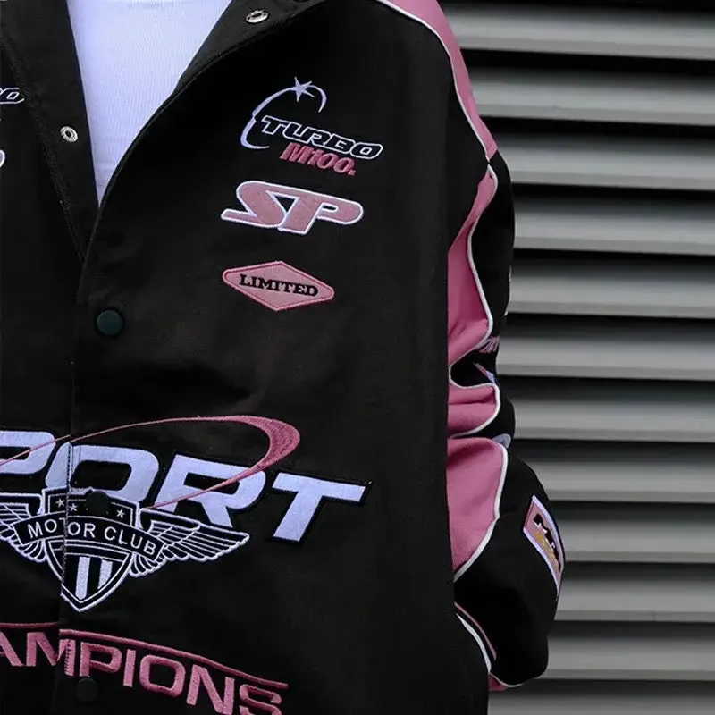 Pink Moto Jacket