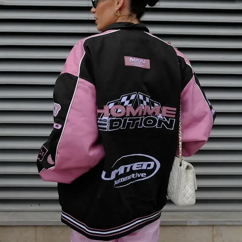 Pink Moto Jacket