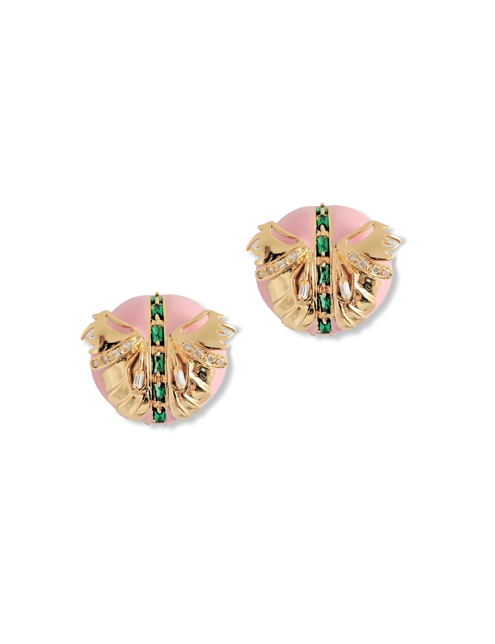 Pink Papilio Button Tops