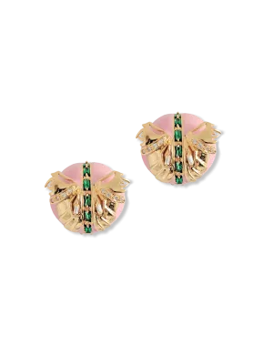 Pink Papilio Button Tops