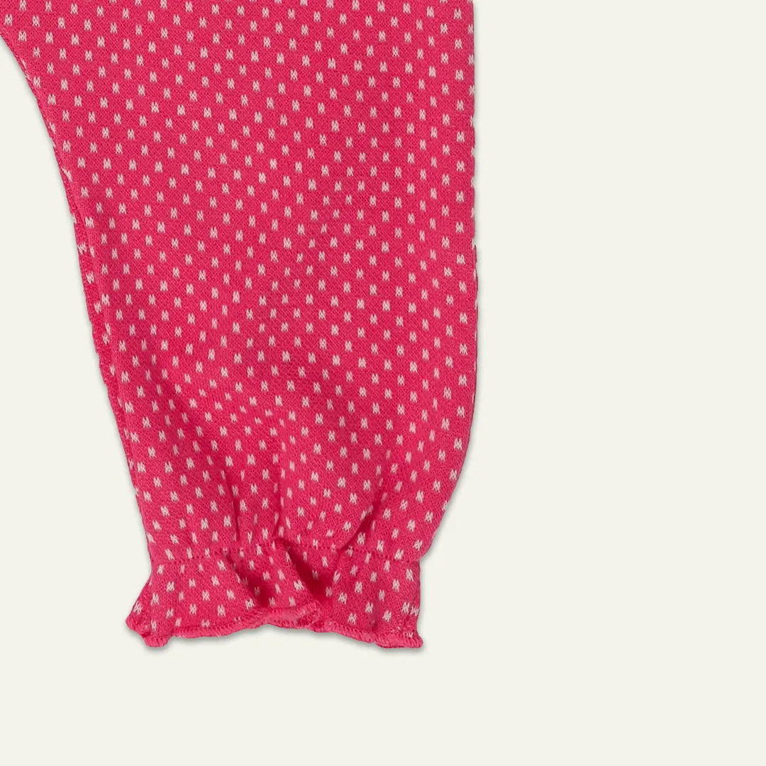 Pink Spots Print Romper