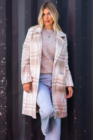 Plaid Overcoat