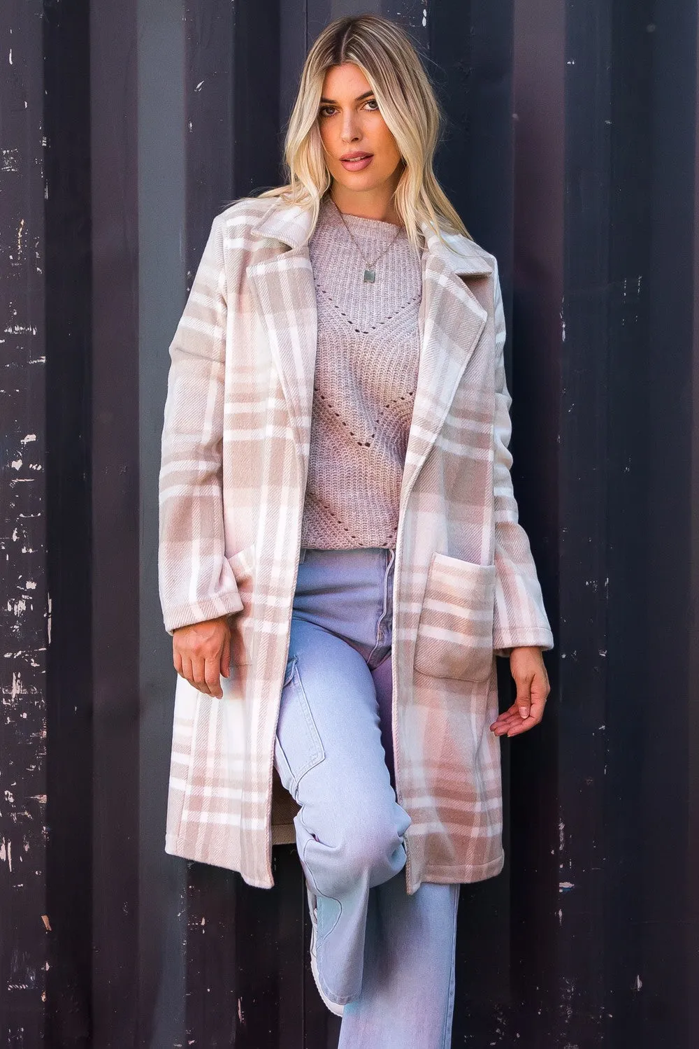 Plaid Overcoat