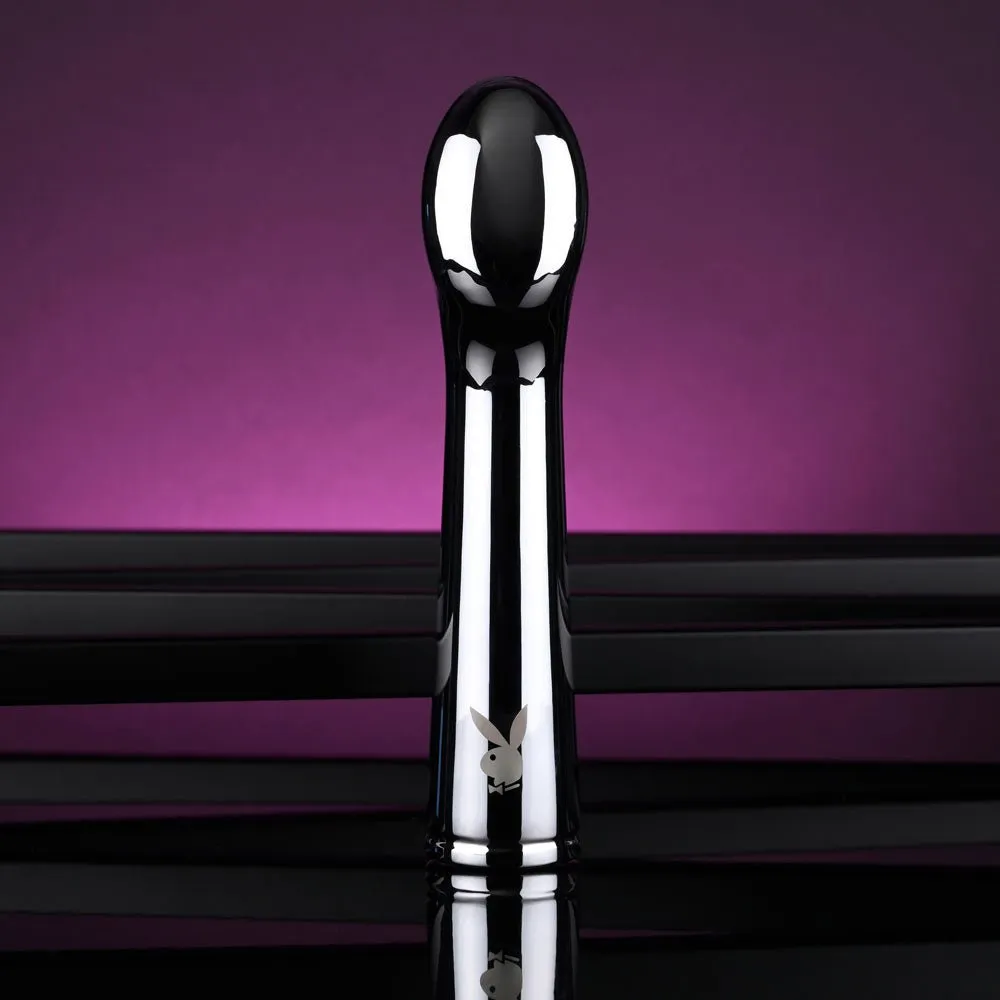 Playboy Pleasure Swoon Vibrator - Chrome