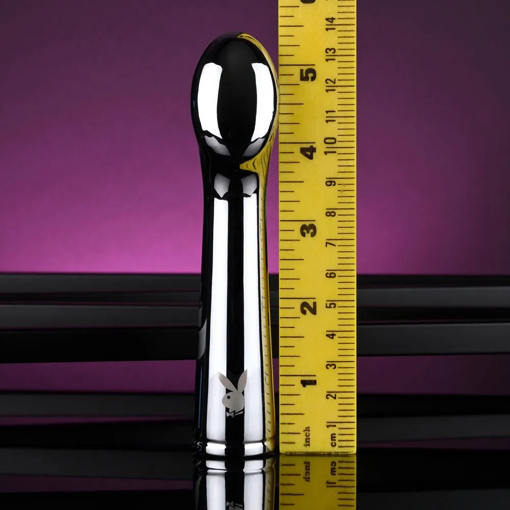 Playboy Pleasure Swoon Vibrator - Chrome